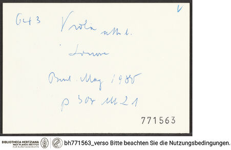 Rückseite von bh771563_recto