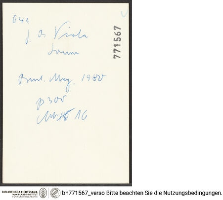 Rückseite von bh771567_recto