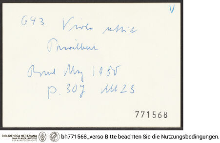 Rückseite von bh771568_recto