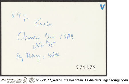 Rückseite von bh771572_recto