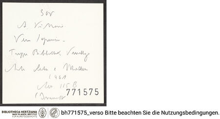 Rückseite von bh771575_recto