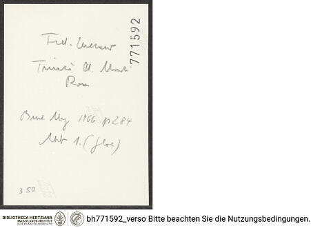 Rückseite von bh771592_recto