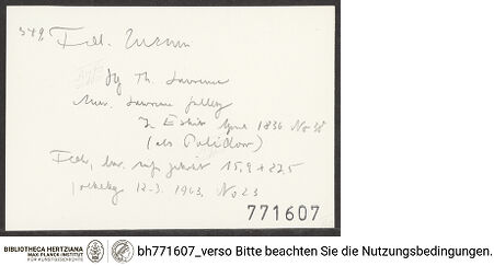 Rückseite von bh771607_recto