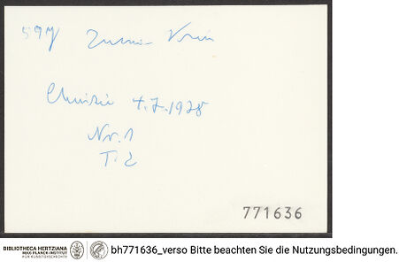 Rückseite von bh771636_recto