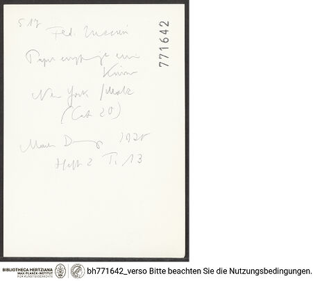 Rückseite von bh771642_recto