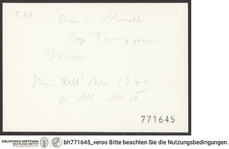 Rückseite von bh771645_recto