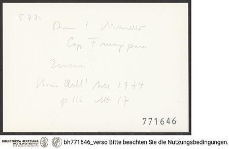 Rückseite von bh771646_recto