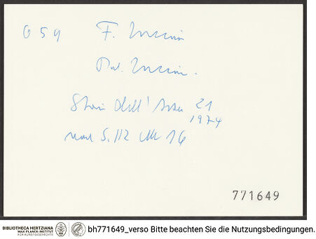 Rückseite von bh771649_recto