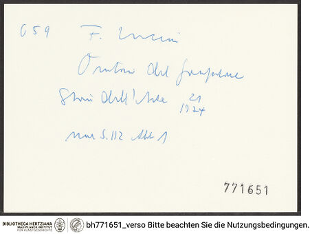 Rückseite von bh771651_recto