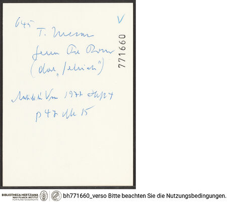 Rückseite von bh771660_recto