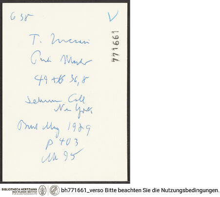 Rückseite von bh771661_recto