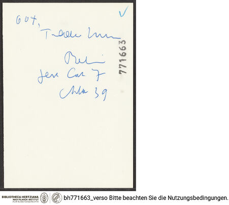 Rückseite von bh771663_recto