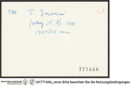 Rückseite von bh771666_recto