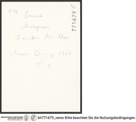 Rückseite von bh771679_recto