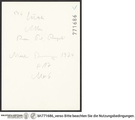 Rückseite von bh771686_recto