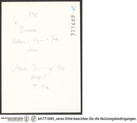 Rückseite von bh771689_recto