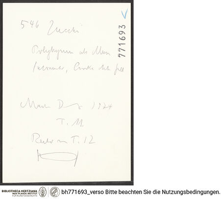 Rückseite von bh771693_recto