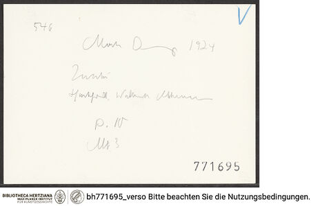 Rückseite von bh771695_recto