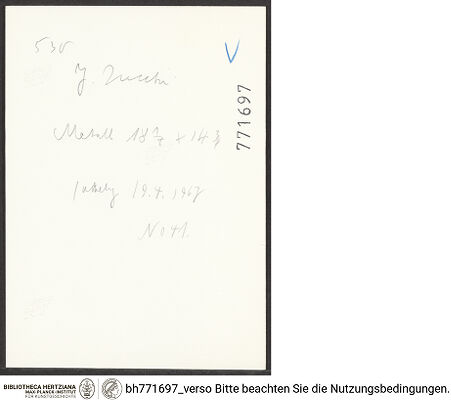 Rückseite von bh771697_recto