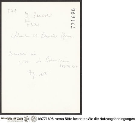 Rückseite von bh771698_recto