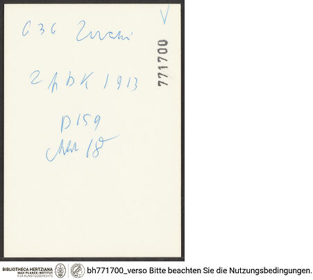 Rückseite von bh771700_recto