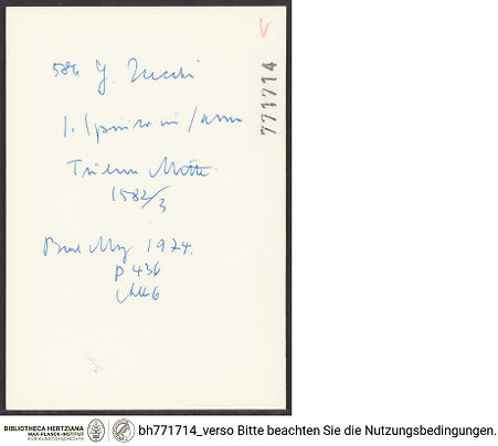 Rückseite von bh771714_recto