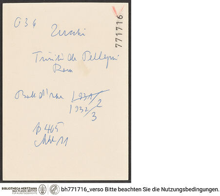 Rückseite von bh771716_recto