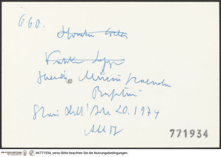 Rückseite von bh771934_recto