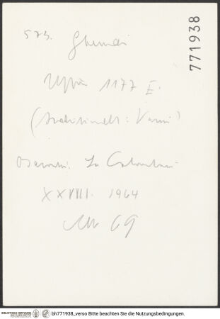 Rückseite von bh771938_recto