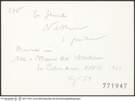 Rückseite von bh771947_recto