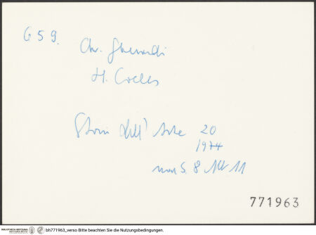 Rückseite von bh771963_recto