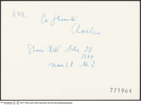 Rückseite von bh771964_recto