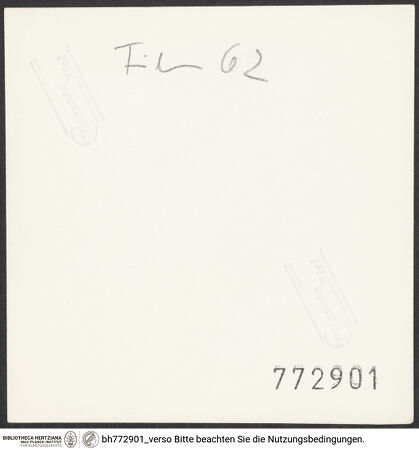 Rückseite von bh772901_recto