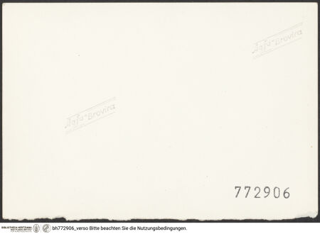 Rückseite von bh772906_recto