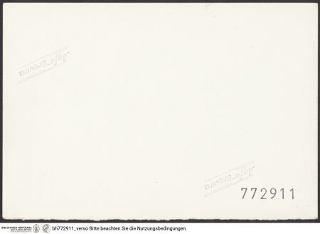 Rückseite von bh772911_recto