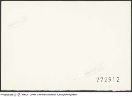 Rückseite von bh772912_recto