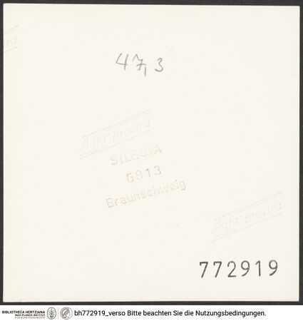 Rückseite von bh772919_recto