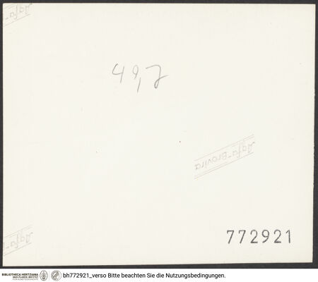 Rückseite von bh772921_recto