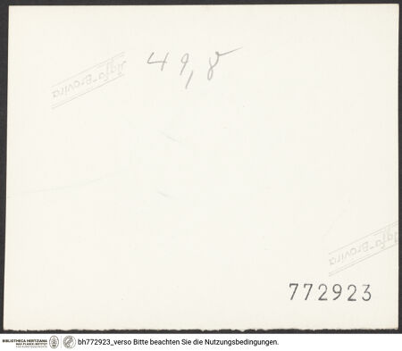 Rückseite von bh772923_recto