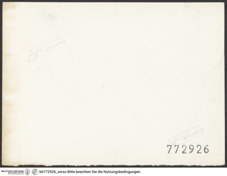 Rückseite von bh772926_recto