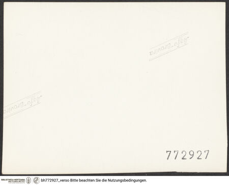 Rückseite von bh772927_recto