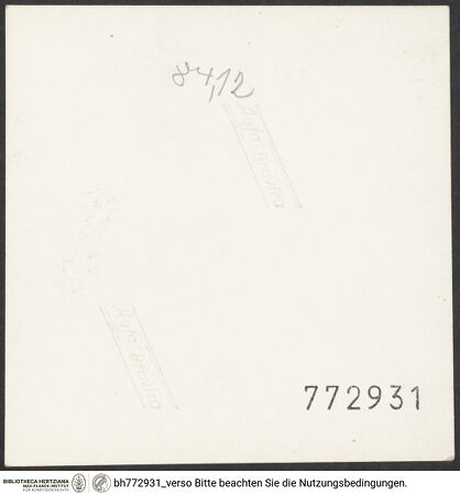 Rückseite von bh772931_recto