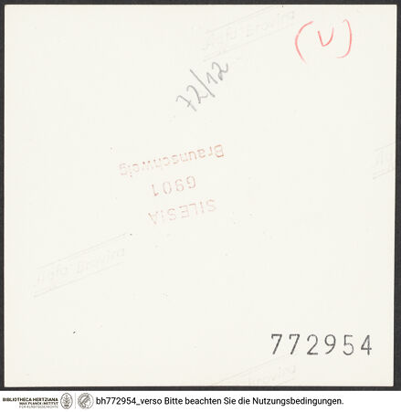 Rückseite von bh772954_recto