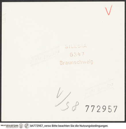 Rückseite von bh772957_recto