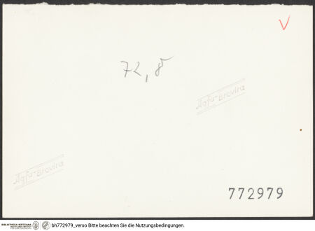 Rückseite von bh772979_recto