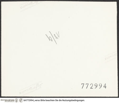 Rückseite von bh772994_recto