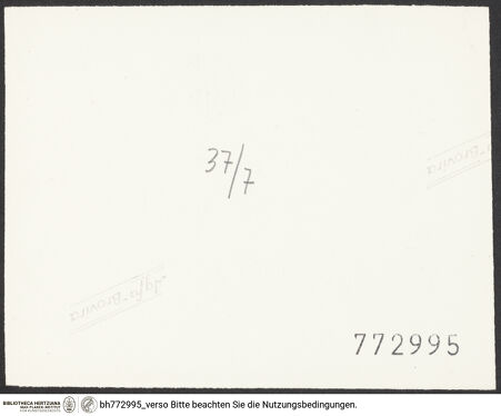 Rückseite von bh772995_recto