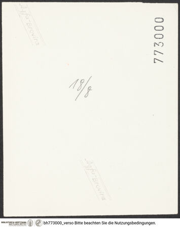 Rückseite von bh773000_recto