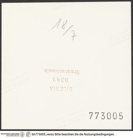 Rückseite von bh773005_recto