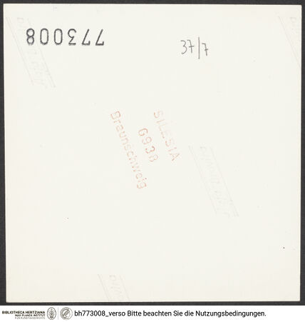 Rückseite von bh773008_recto